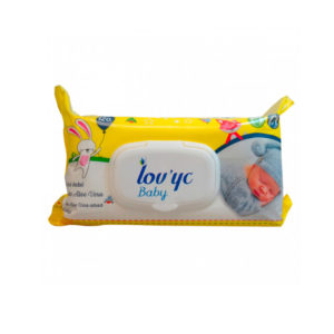 Toallitas húmedas para bebés con aloe vera Lov'yc Baby (120 U)
