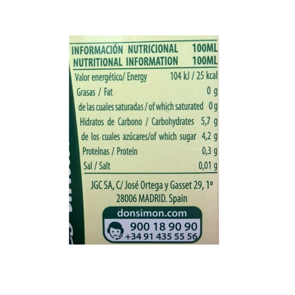 Jugo de naranja Don Simon (6 x 200 ml) - Imagen 3