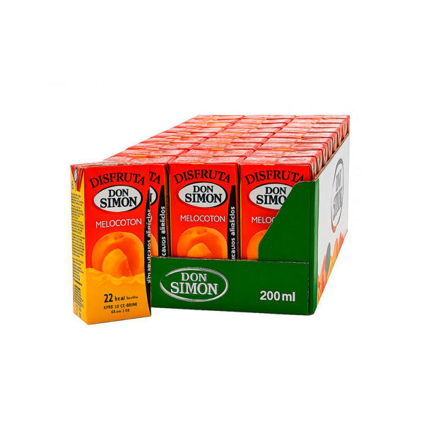 Jugo de melocotón Don Simon (24 x 200 ml)