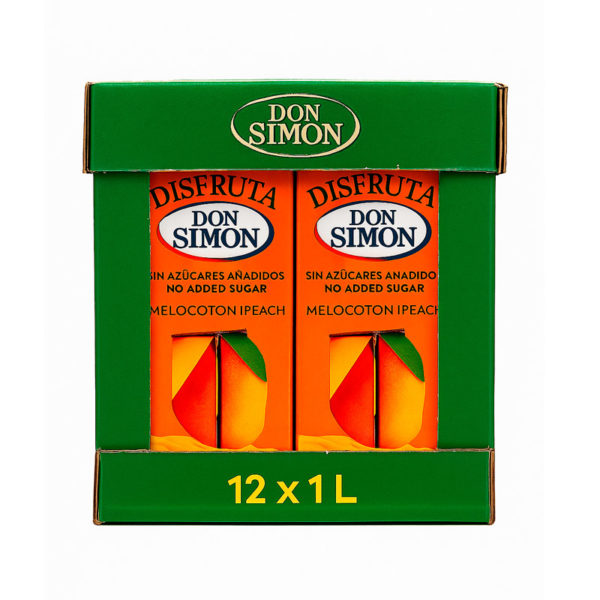 Jugo de melocotón Don Simon (12 x 1 L)