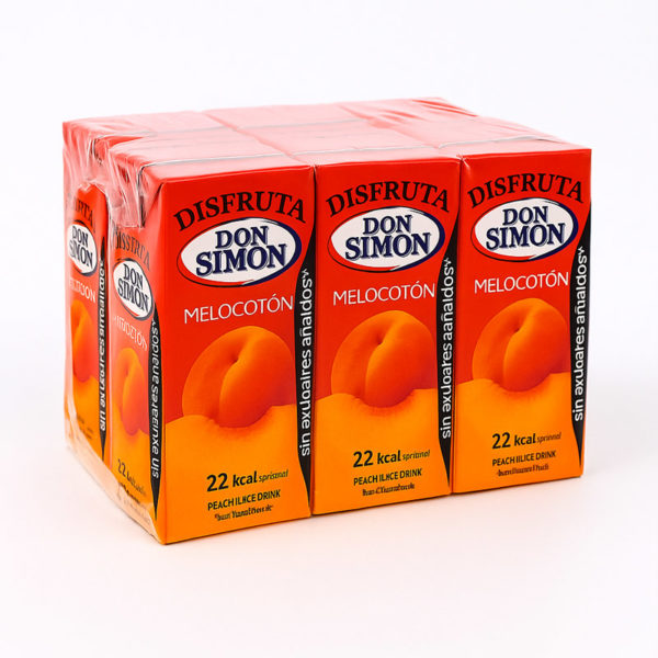 Jugo de melocotón Don Simon (6 x 200 ml)